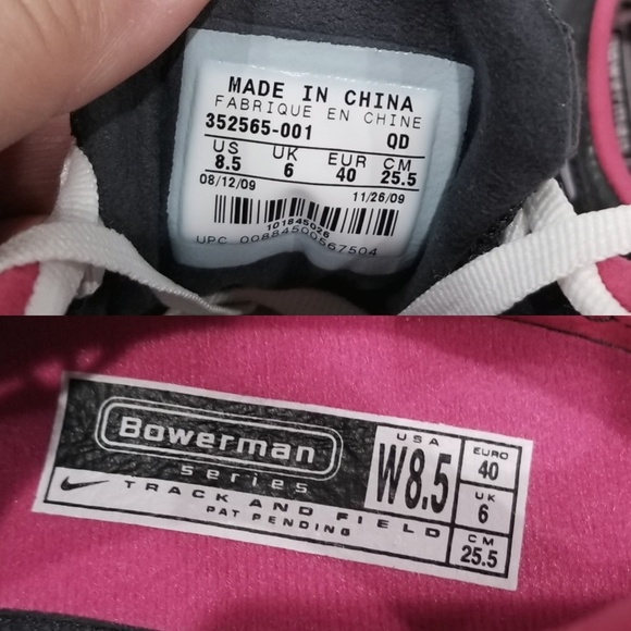 Nike Bowerman Series Track Spikes Shoes EUC Sz 8.5 - Picture 7 of 8